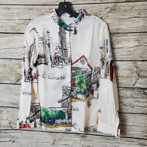 One Plus One Button Down Shirt Size XL NWT